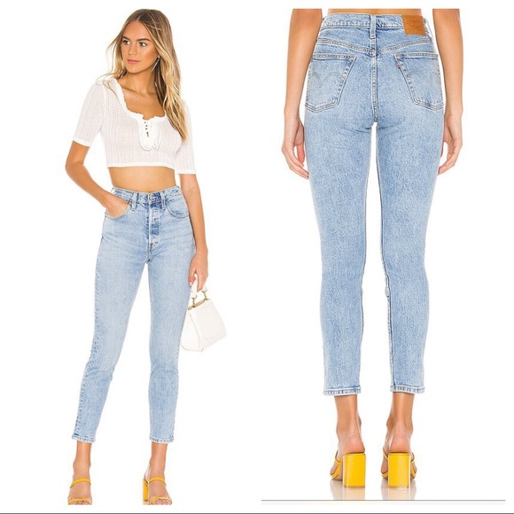 Levi's | Jeans | Levis 5 Skinny High Waist Denim Jeans Size 23x28 | Poshmark